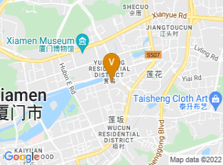 map of Hilton Xiamen