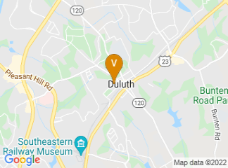 map of Duluth Festival Center