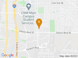 map of Courtyard by Marriott Albuquerque Airport
