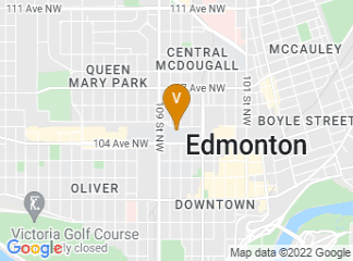 map of MacEwan City Centre 107 Street Underground Parkade