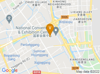 map of National Exhib.&Conv Ctr (Shanghai)