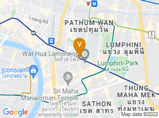 map of Mandarin Hotel Bangkok, managed by Centre Point