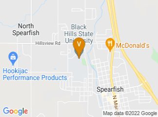 map of Black Hills State University
