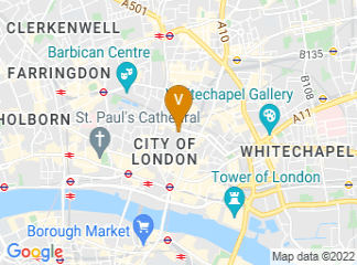 map of Deutsche Bank - London