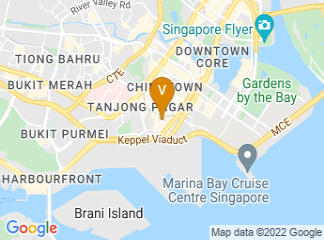 map of Oasia Hotel Downtown