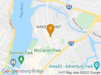 map of Greenpoint Library