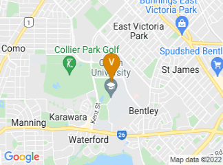 map of Nesuto Curtin Perth Hotel