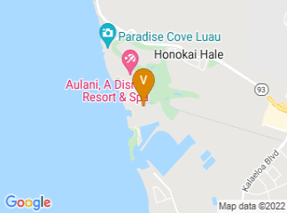 map of Marriott's Ko Olina Beach Club