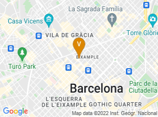 map of Casa Milà