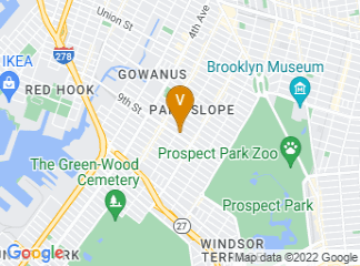 map of Park Slope Library