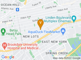 map of Brooklyn Public Library - New Lots Branch