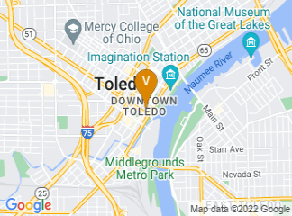 map of Glass City Center