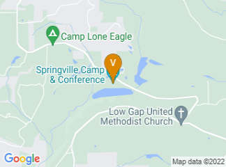 map of Springville Camp & Conference