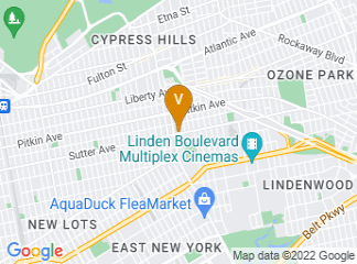 map of Brooklyn Public Library - Cypress Hills Branch