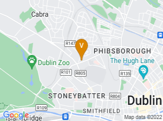 map of Youth Advocate Programmes Ireland Ltd
