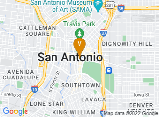 map of Briscoe Western Art Museum