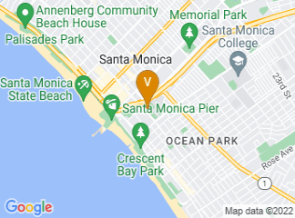 map of Hilton Santa Monica Hotel & Suites