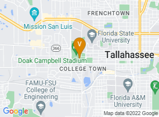 map of FSU Dunlap Champions Club
