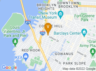 map of Brooklyn Public Library - Carroll Gardens Branch