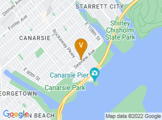 map of Brooklyn Public Library - Jamaica Bay Branch