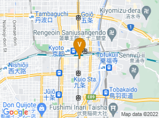map of Kyoto Avanti