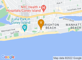 map of Brighton Beach Library