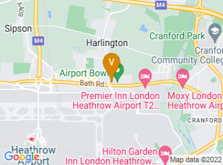 map of Best Western London Heathrow Ariel Hotel