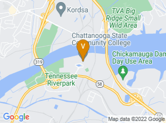 map of Chattanooga State Community College
