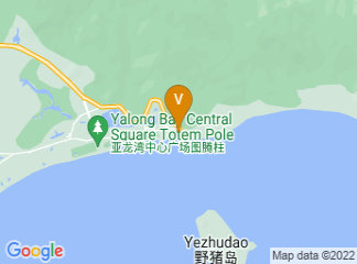 map of Holiday Inn Resort Yalong Bay Sanya