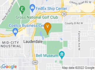 map of Midland Hills Golf Course