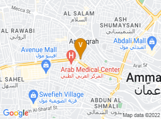 map of The Ritz-Carlton, Amman