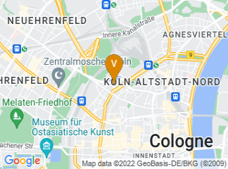 map of Design Offices Köln Mediapark