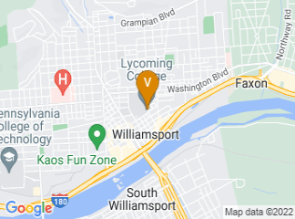map of Lycoming College