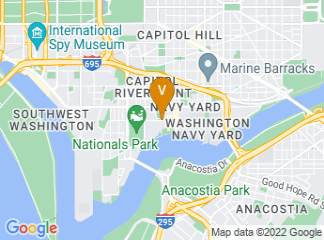 map of Thompson Washington D.C.