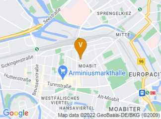 map of MOA MEET Konferenz- & Eventlocation @ MOA Berlin