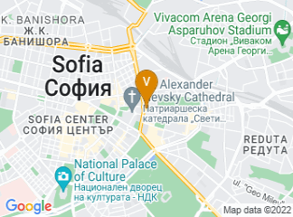 map of Hyatt Regency Sofia