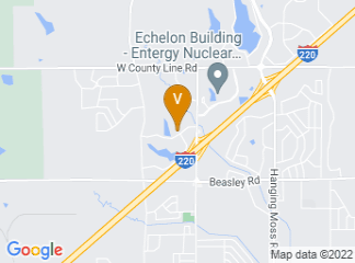 map of Mississippi Credit Union Association