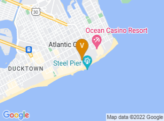 map of Hard Rock Live at Etess Arena
