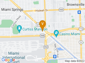 map of MIAMI Association of REALTORS - Headquarters