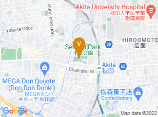 map of Akita Arts Theatre Mille Has
