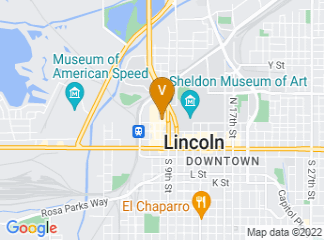 map of Courtyard by Marriott Lincoln Downtown/Haymarket