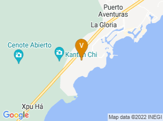 map of Barceló Maya Convention Center