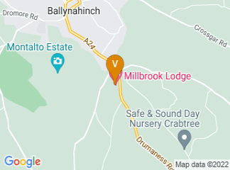 map of Millbrook Lodge Hotel