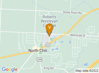 map of Roberts Wesleyan College