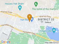 map of Iran Mall