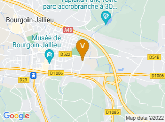 map of Théâtre Jean-Vilar - Salle de spectacle