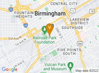 map of Red Mountain Theatre Arts Campus