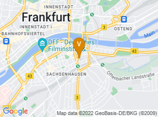 map of Com Center Frankfurt - Eberhardt Training & Services