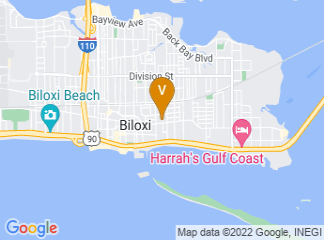 map of Biloxi Civic Center