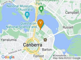 map of Parkes Place West Lawns